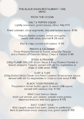The Black Swan Restaurant & Cape Karoo Eatery