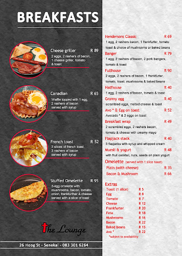 The Lounge at Hendersons Coffee Shop - Hospitality and gastronomy