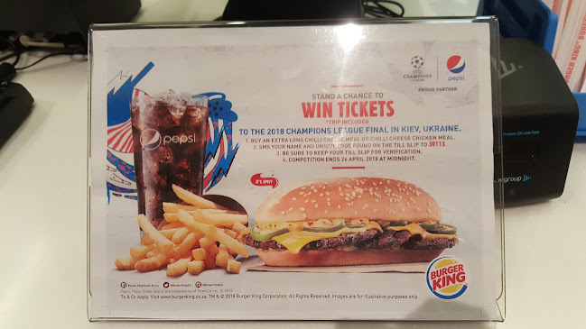 Opinii despre Burger King Lynwood Lane (Drive-Thru) în Pretoria - Hospitality and gastronomy