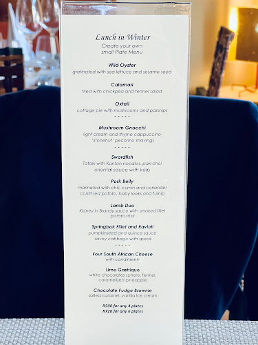 Opinii despre Aubergine Restaurant în Cape Town - Hospitality and gastronomy