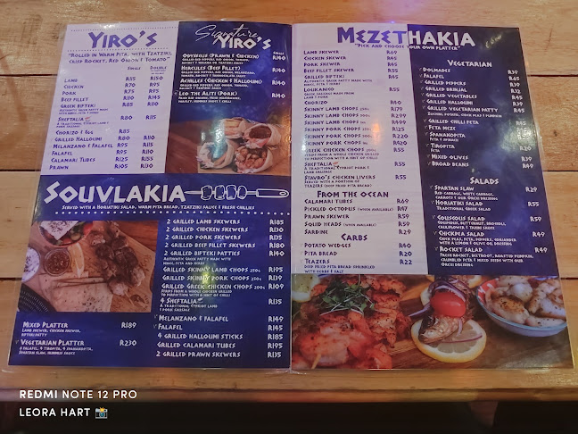 Opinii despre Orexi Greek Street Food - Fourways în Johannesburg - Hospitality and gastronomy