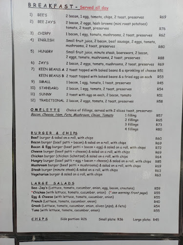 Opinii despre Bee Jay's Restaurant în Cape Town - Hospitality and gastronomy