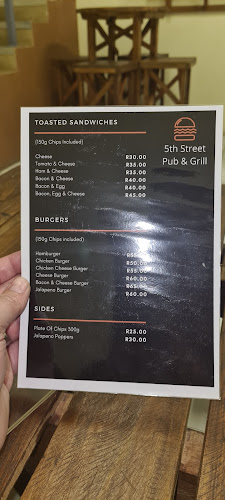 5th street pub & grill - Hospitality and gastronomy