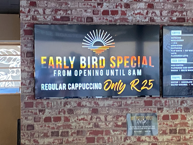 Opinii despre BRU Coffee Cafe Monument în Krugersdorp - Hospitality and gastronomy