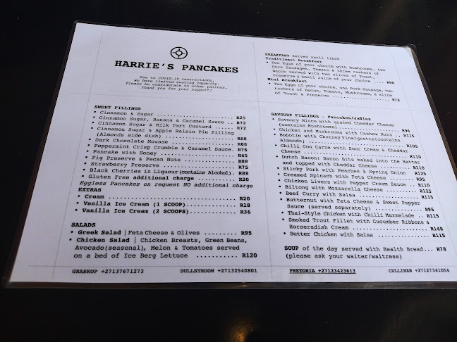 Harrie's Pancakes - Pretoria