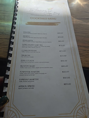 INFUSION RESTAURANT AND BAR