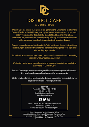District Cafe