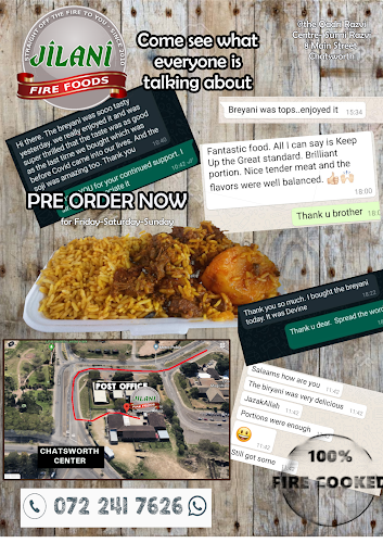Opinii despre Jilani Fire Foods în Durban - Hospitality and gastronomy