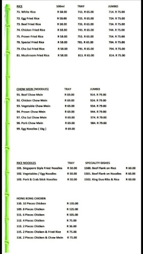 Andys Chinese takeaway