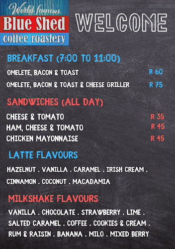 The Blue Shed Coffee Roastry - Mossel Bay