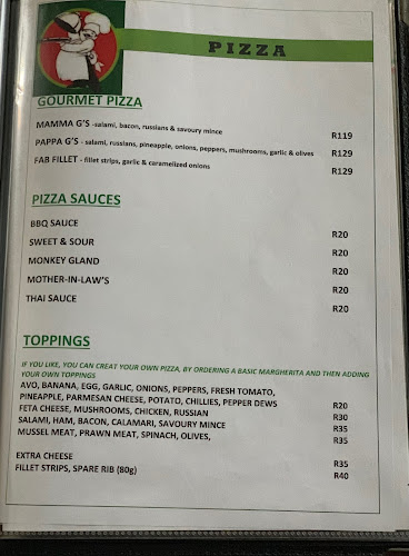 Comentarii opinii despre Pappa G's