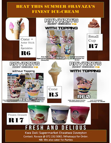 Ravaza finest ice cream