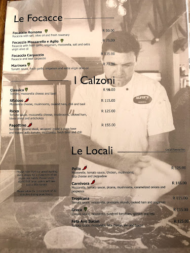 Alfie's Pizzeria and Deli - Pretoria