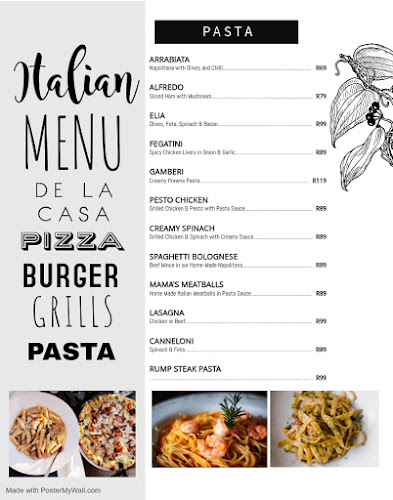 Opinii despre De La Casa în Randburg - Hospitality and gastronomy