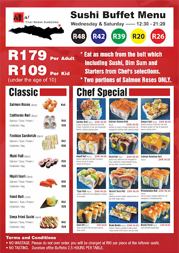 Mai Thai Sushi Gardens - Cape Town