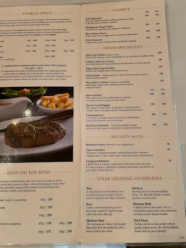 The Hussar Grill Mouille Point