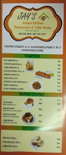 Jay's Indian Kitchen - Vanderbijlpark