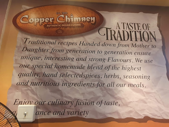 Opinii despre Copper Chimney în Lenasia - Hospitality and gastronomy