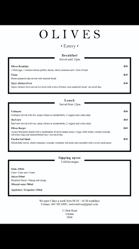 Olives - Hospitality and gastronomy