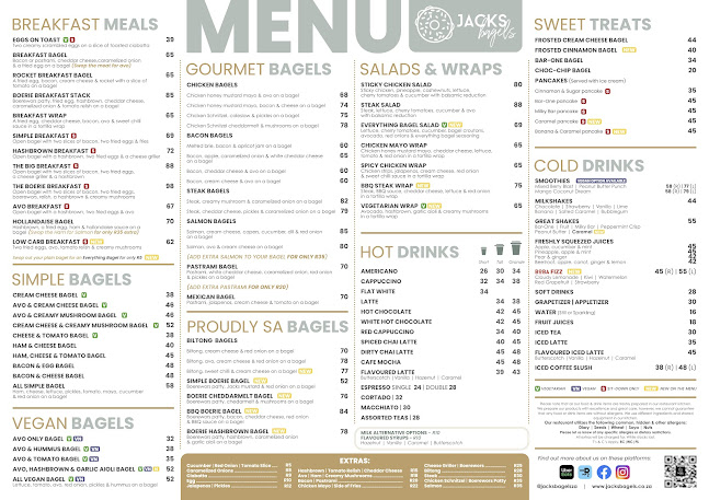 Jacks Bagels Rondebosch - Cape Town