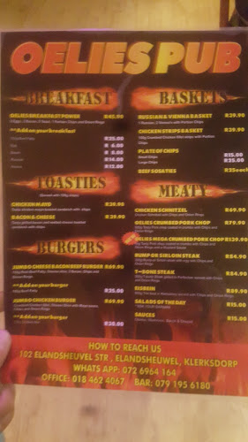 Oelies Pub and Grill - Hospitality and gastronomy