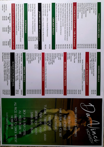 Opinii despre Da Vinci Italian Eatery Randfontein în Randfontein - Hospitality and gastronomy