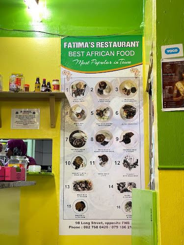 Opinii despre Fatima's African restuarant în Cape Town - Hospitality and gastronomy