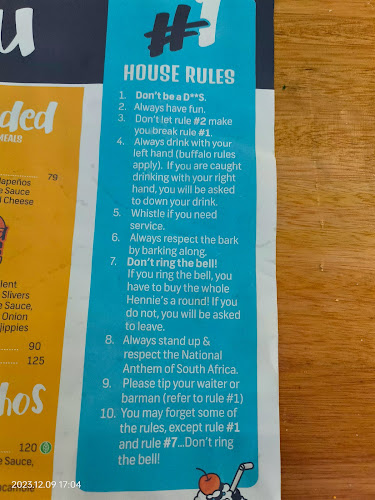 Hennie's Witbank Restaurant - eMalahleni