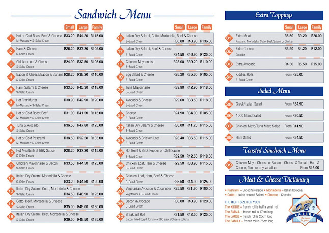 Opinii despre OBs Eatery Edenvale (Harmelia) în Germiston - Hospitality and gastronomy