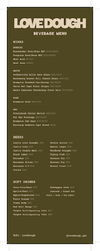 LOVE DOUGH - Cape Town