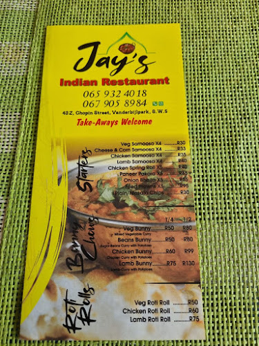 Jay's Indian Kitchen - Vanderbijlpark