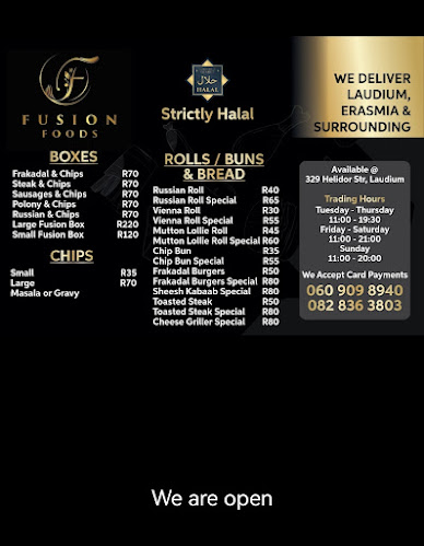 Fusion foods - Pretoria