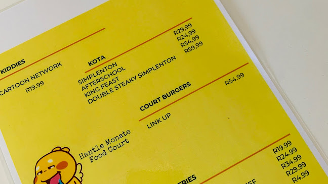 Hantle Monate Food Court - Theunissen