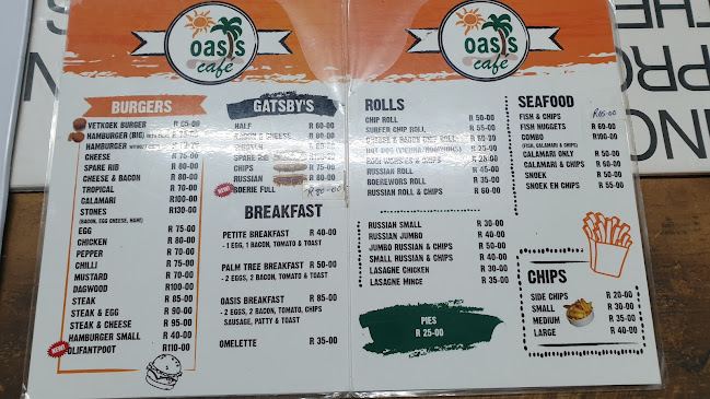 Oasis Cafe - Hospitality and gastronomy