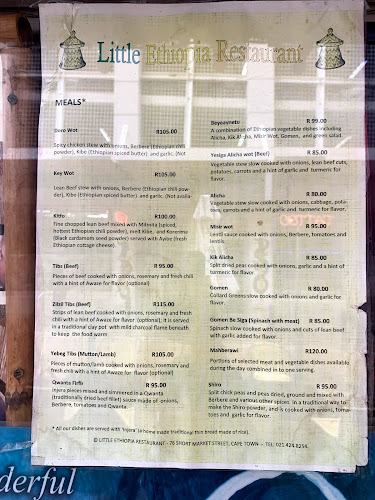 Little Ethiopia Restaurant - Cape Town