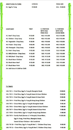 Andys Chinese takeaway - Gqeberha