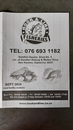 Opinii despre Hook & Line Fisheries în Gqeberha - Hospitality and gastronomy