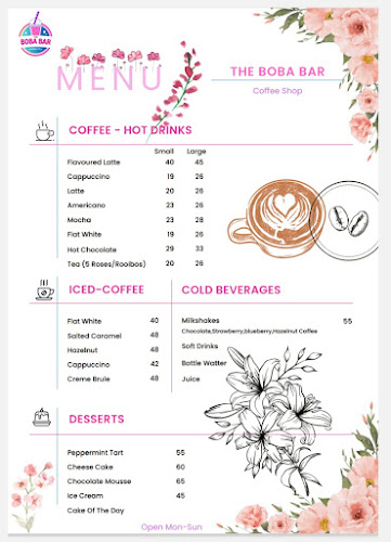 Opinii despre The Boba Bar Coffee Shop în Pietermaritzburg - Hospitality and gastronomy