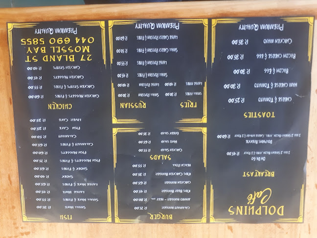 Dolphins Café - Hospitality and gastronomy