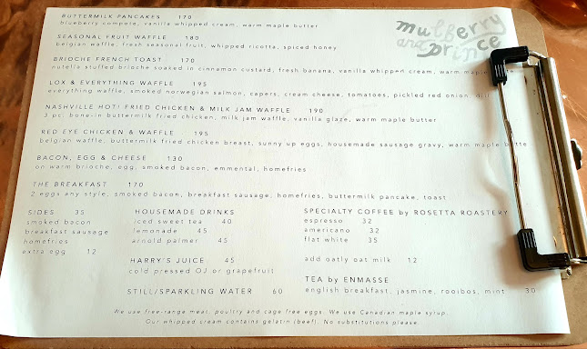 Mulberry and Prince - Cape Town