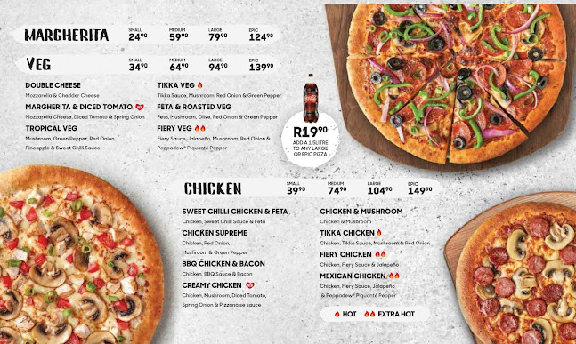 Comentarii opinii despre Pizza Hut Highveld