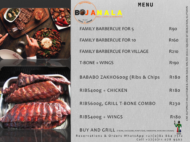 Boja Nala Restaurant - Soweto