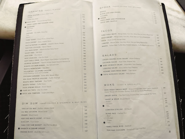 Opinii despre TANG Asian Luxury Restaurant & Bar Waterfront în Cape Town - Hospitality and gastronomy