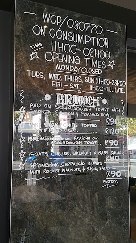 Opinii despre The Office în Cape Town - Hospitality and gastronomy