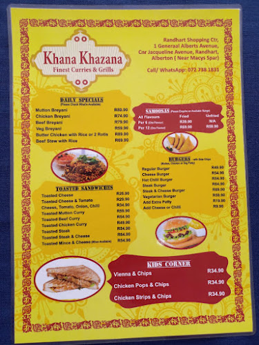 Opinii despre Curry Craft-Randhart în Alberton - Hospitality and gastronomy