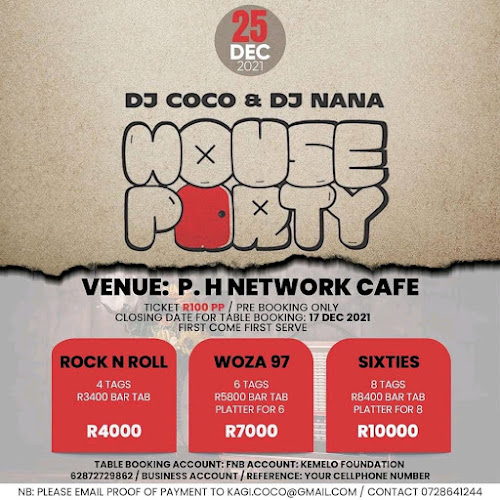 Opinii despre 7tan Café în Mahikeng - Hospitality and gastronomy