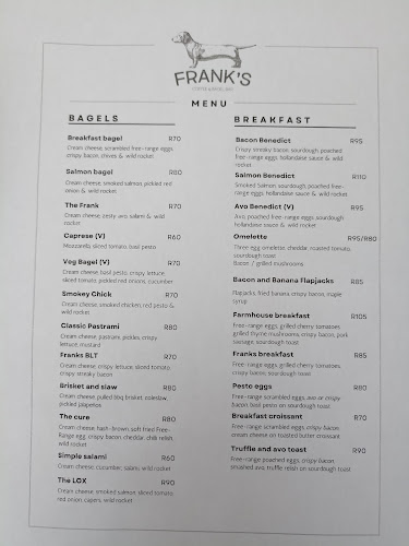 Opinii despre Frank's Coffee & Bagel Bar în Cape Town - Hospitality and gastronomy