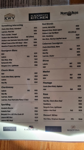 Opinii despre Blacksmith's Kitchen în Paarl - Hospitality and gastronomy