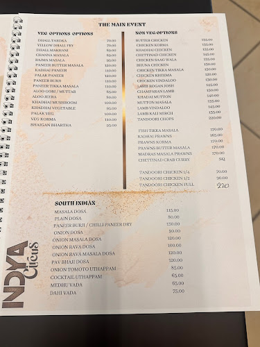 Opinii despre Indya Circus (Indian Restaurant) în uMhlanga - Hospitality and gastronomy