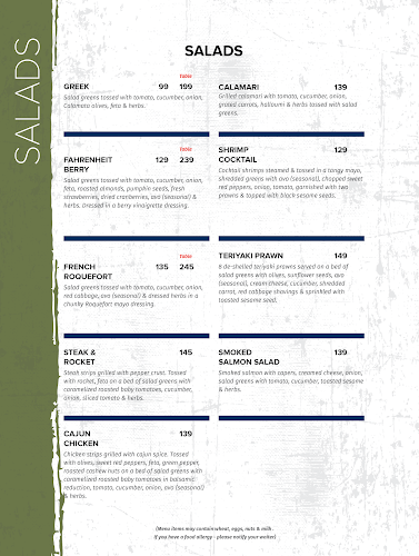 Fahrenheit Seafood & Grill